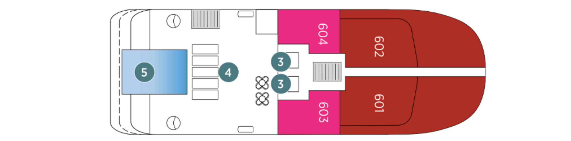Pool Deck plan